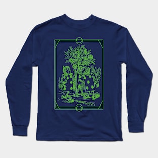 Alice in Wonderland Cards Tarot Long Sleeve T-Shirt